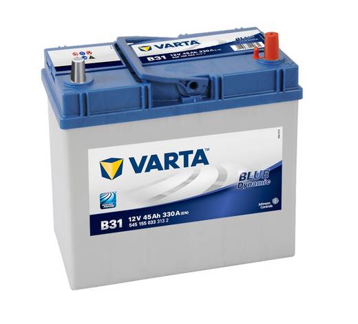 Аккумулятор Varta Blue Dynamic 45 Ач 330 A обратная пол. В32 545156 238*129*227