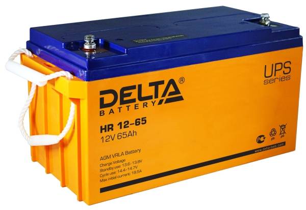 Аккумулятор DELTA HR 12-65 - Аккумулятор DELTA HR 12-65